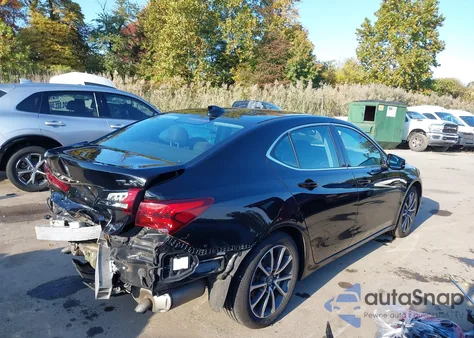 2015 Acura Tlx V6 Tech из США, поврежденный, VIN 19UUB3F5XFA010104